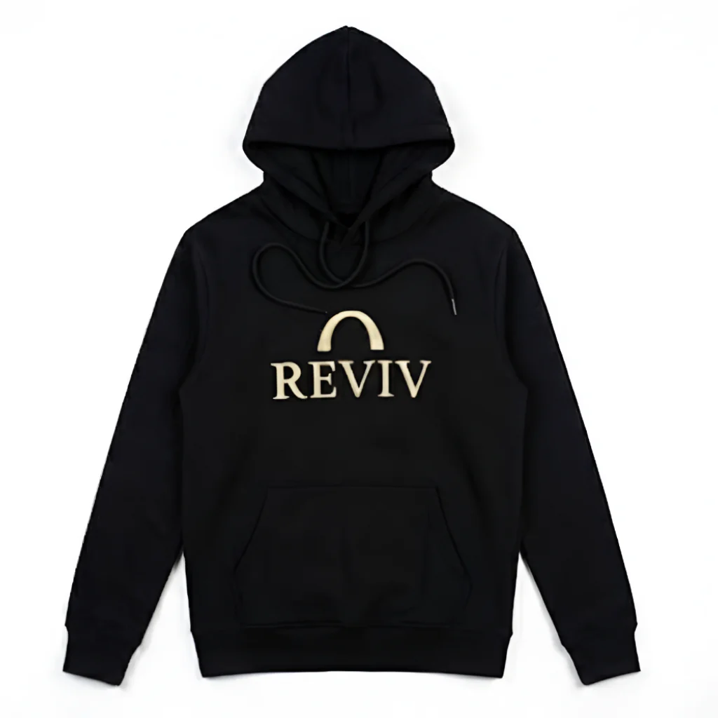 Reviv Signature Logo Hoodie, Unisex - Image 4